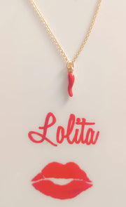 Collana cornetti porte-bonheur
